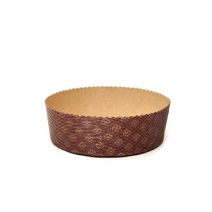 Novacart Panettone Basso Mold - M155, 12Pk