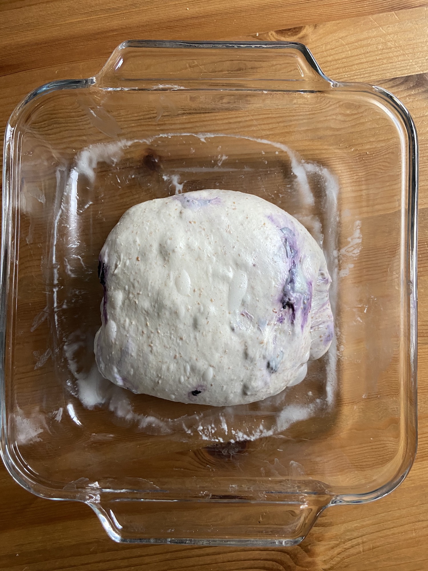 Blueberry Sourdough loaf