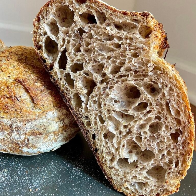 Flaxseed Sourdough Loaf
