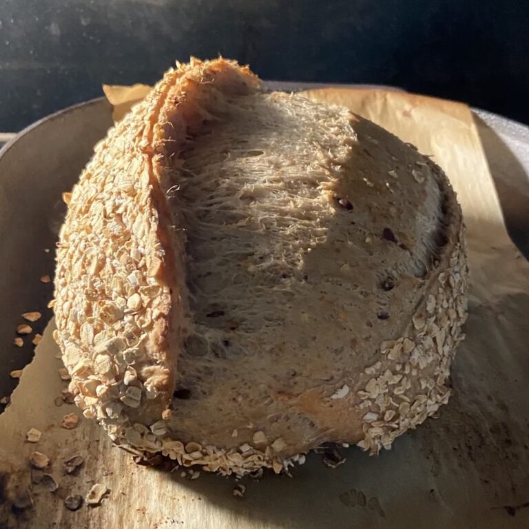 Seeded Whole Grain Sourdough Loaf