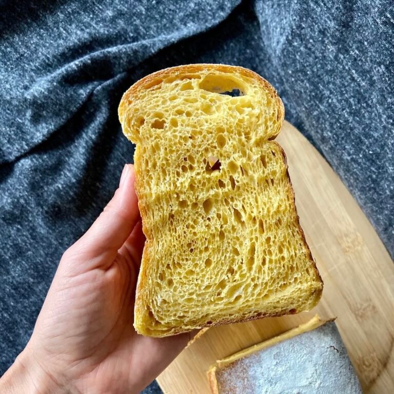 Sweet Potato Sourdough Sandwich Loaf