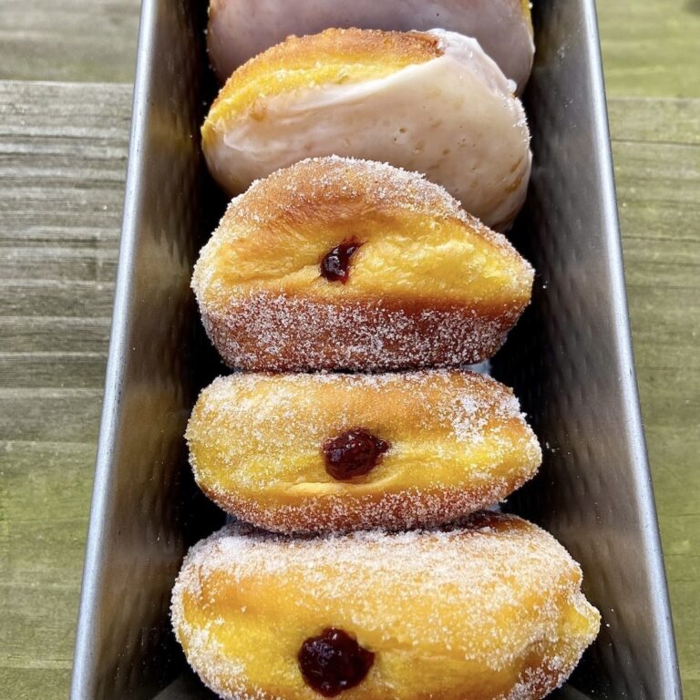 Pumpkin Sourdough Donuts