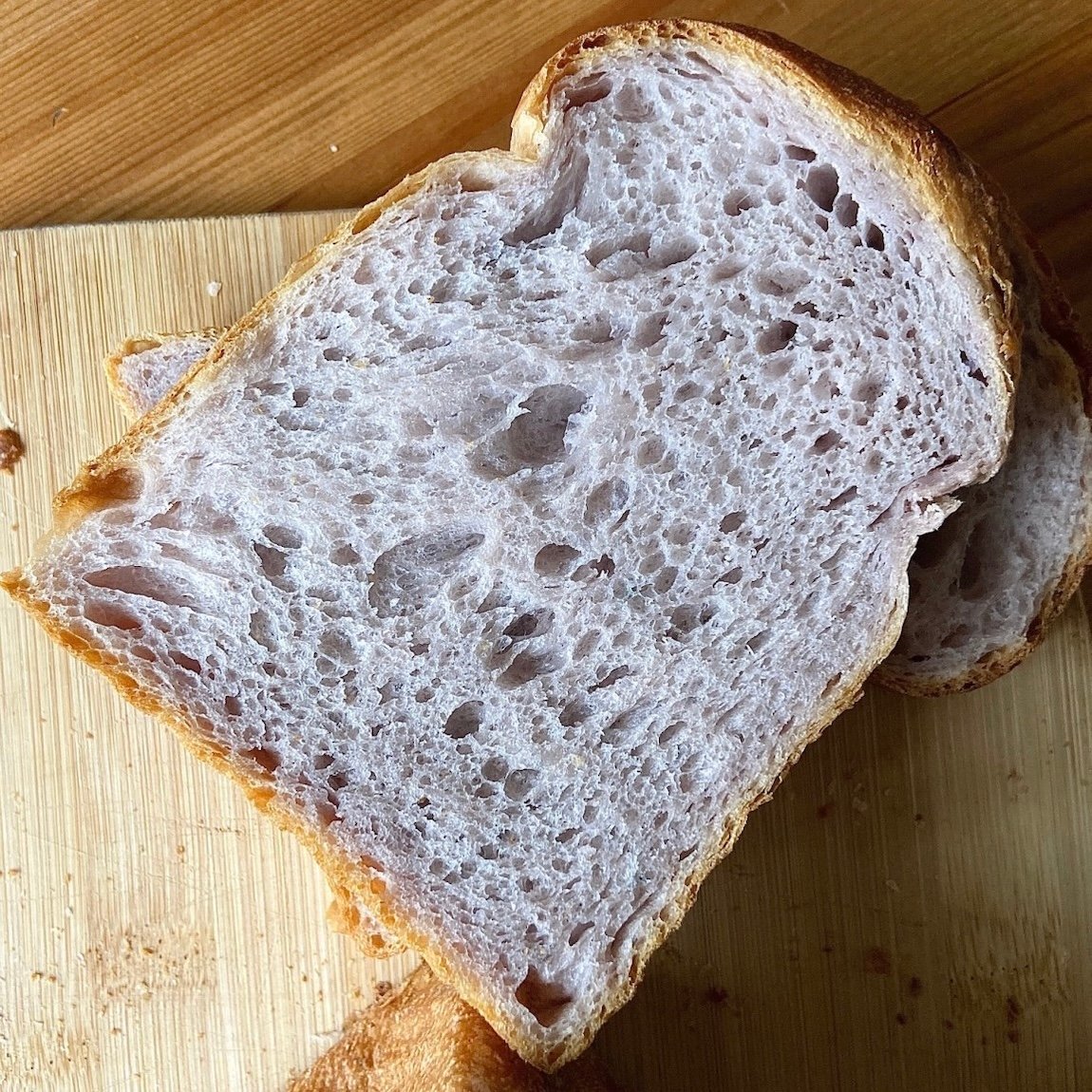 Purple Sweet Potato Sandwich Loaf