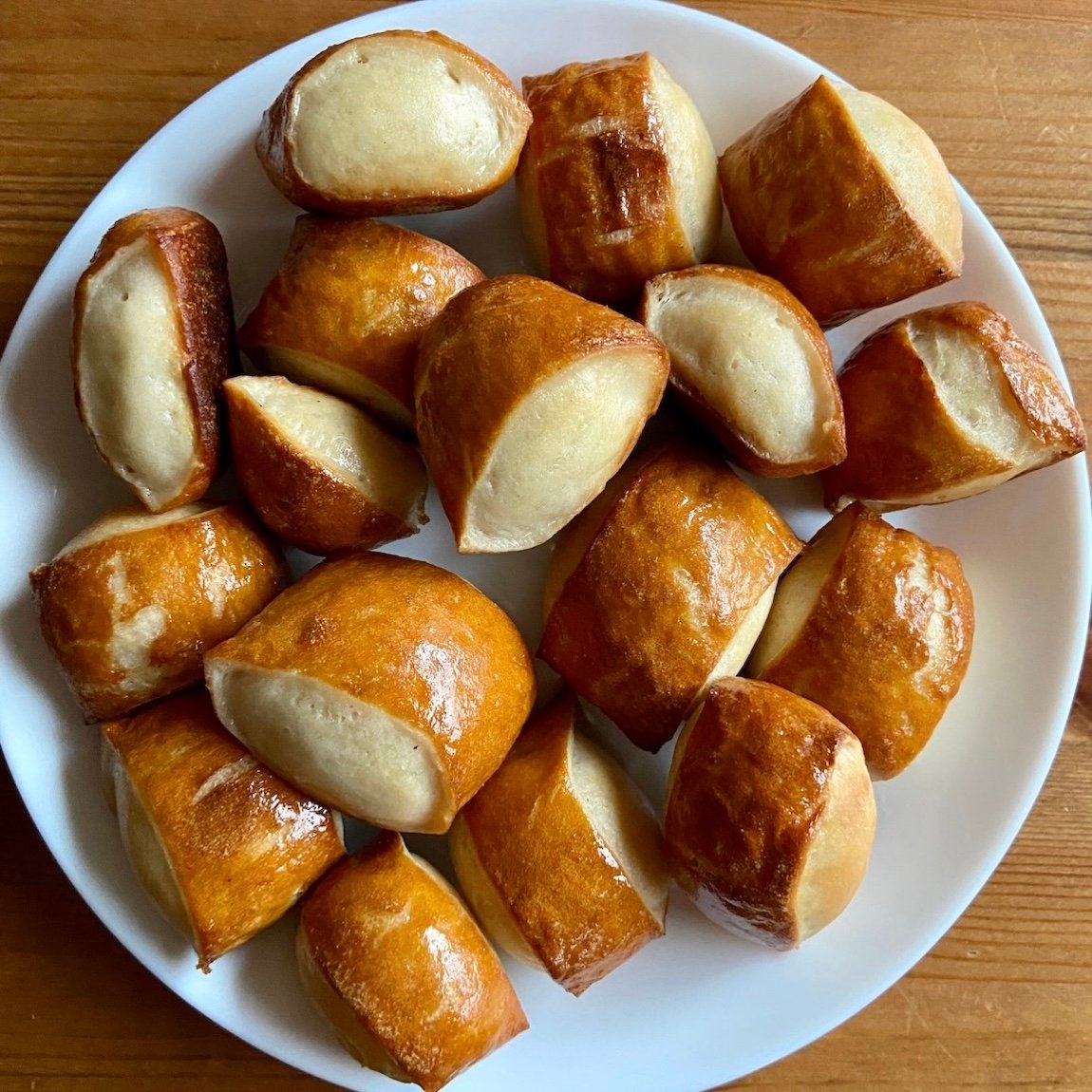 Sourdough Pretzel Bites
