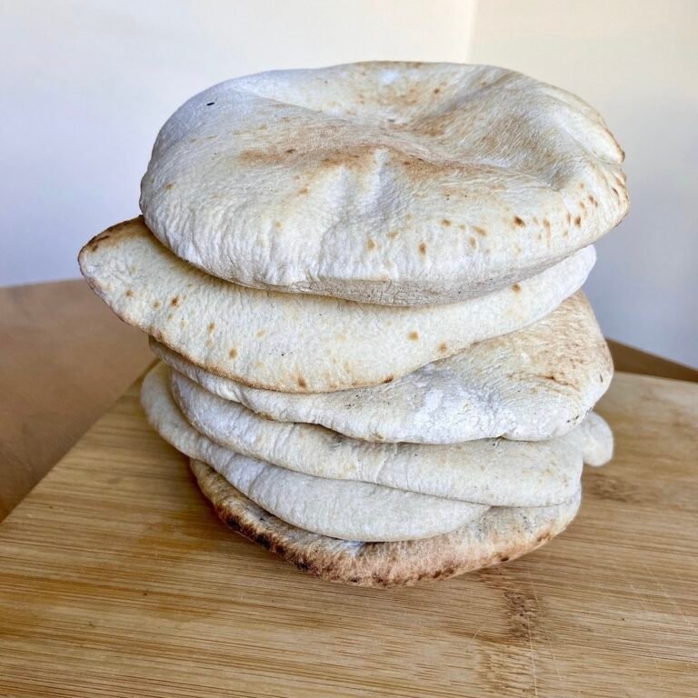 sourdough pita bread