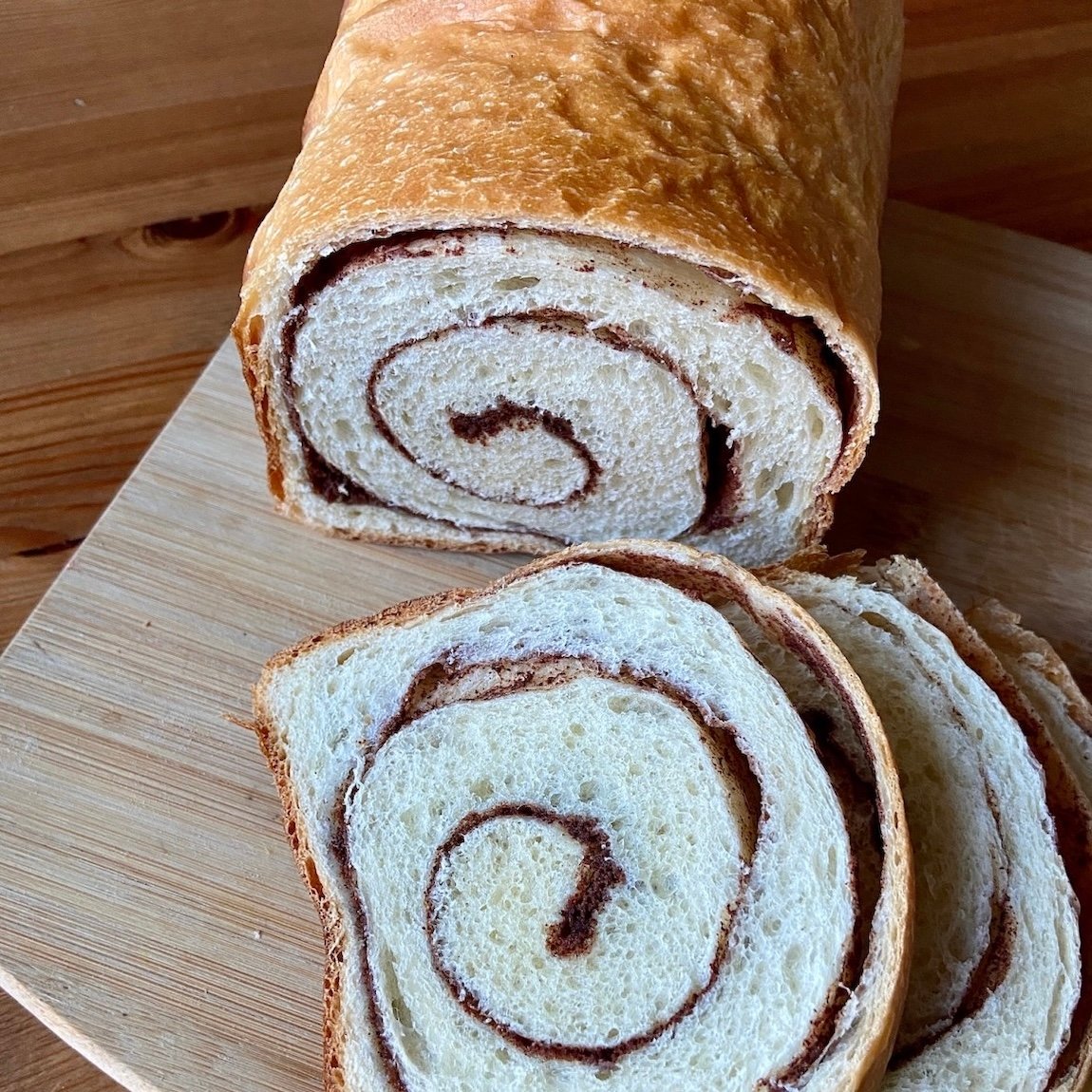 Cinnamon Swirl Soft Bread