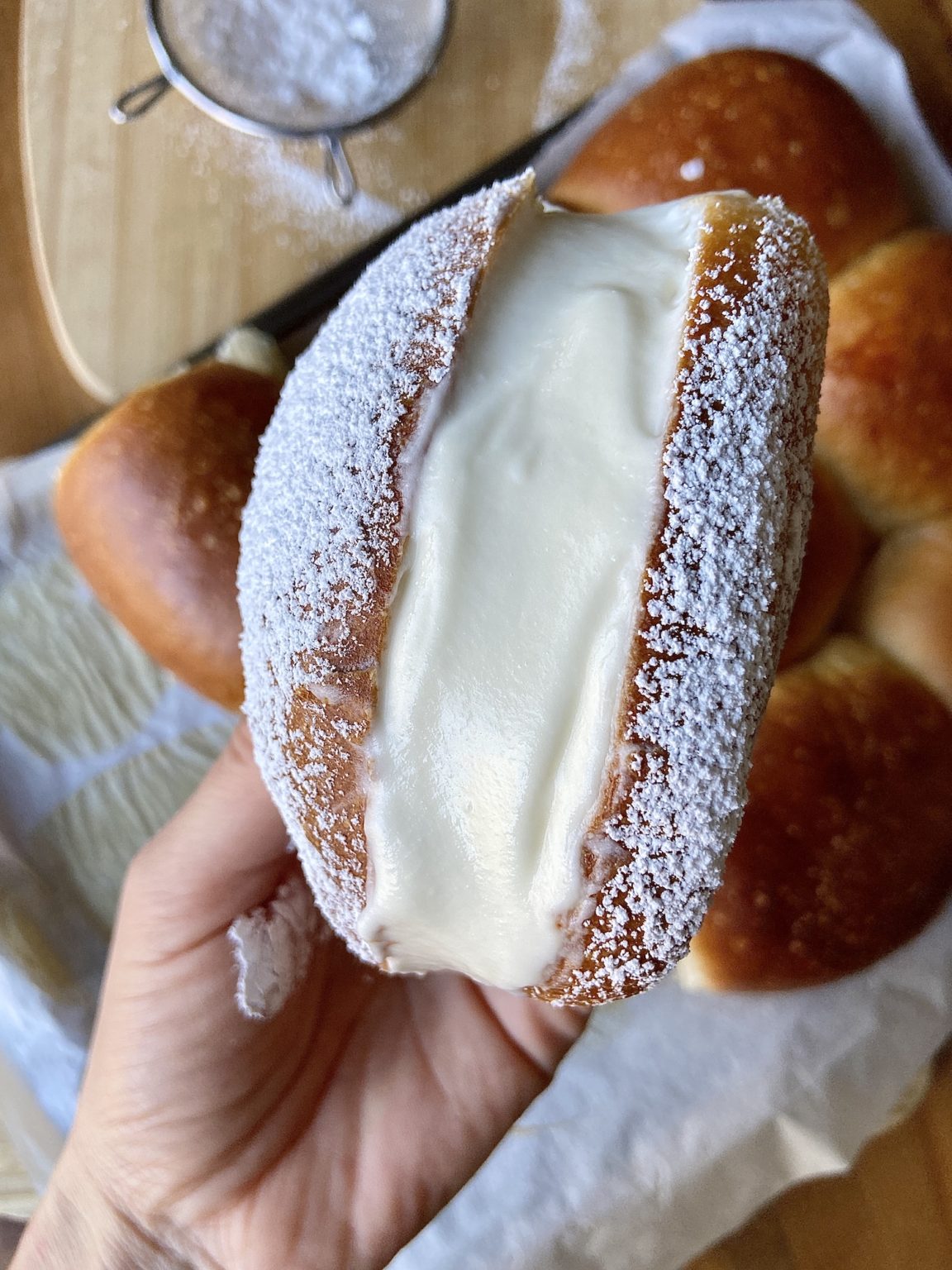 Sourdough Maritozzi Italian Cream Buns Natashas Baking