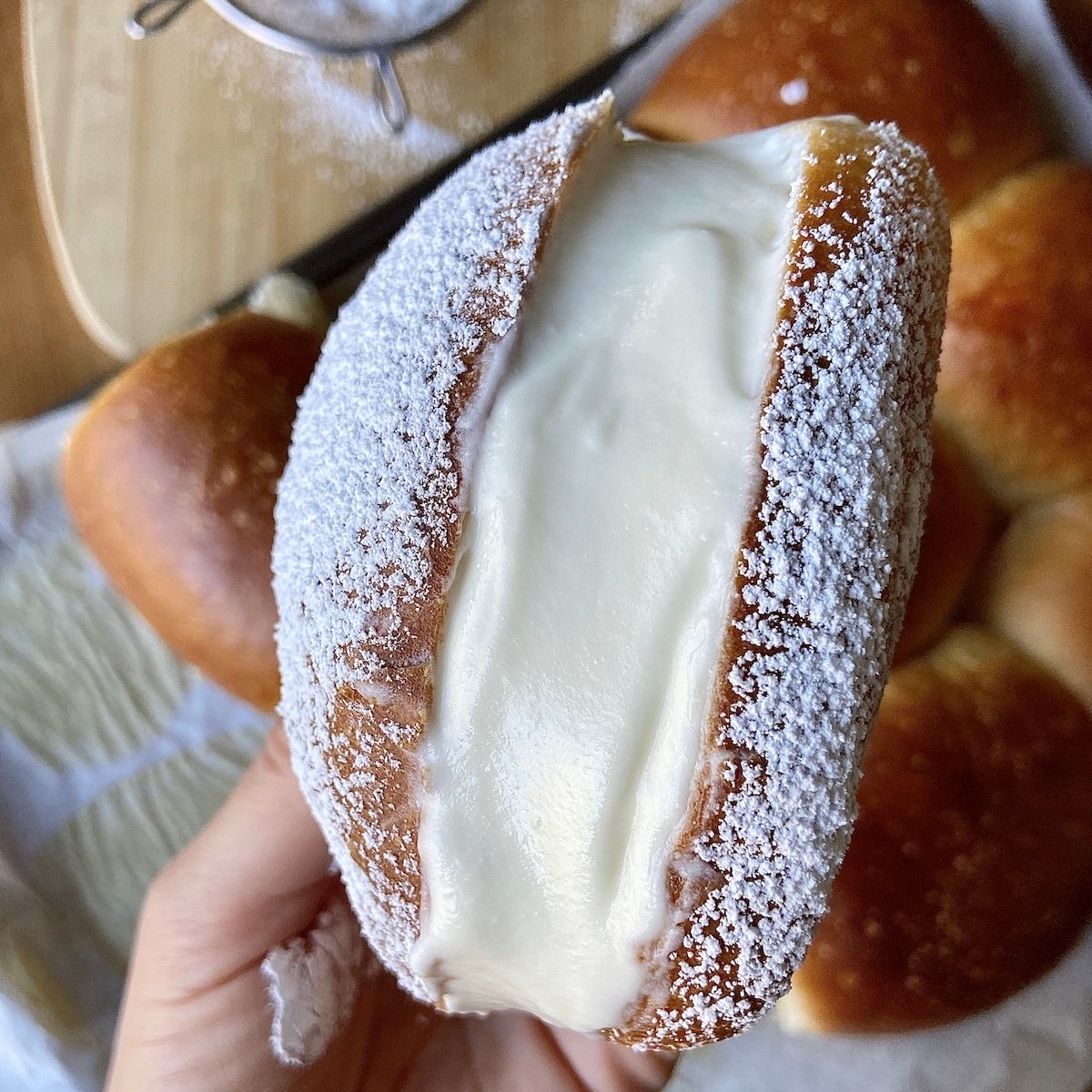 Sourdough Maritozzi