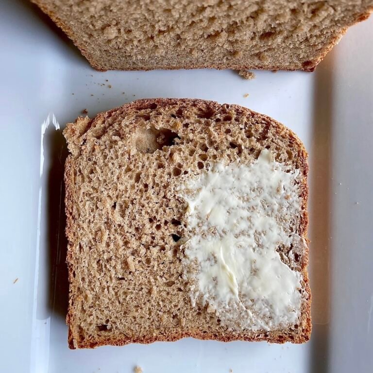 Soft Rye Sourdough Sandwich Bread
