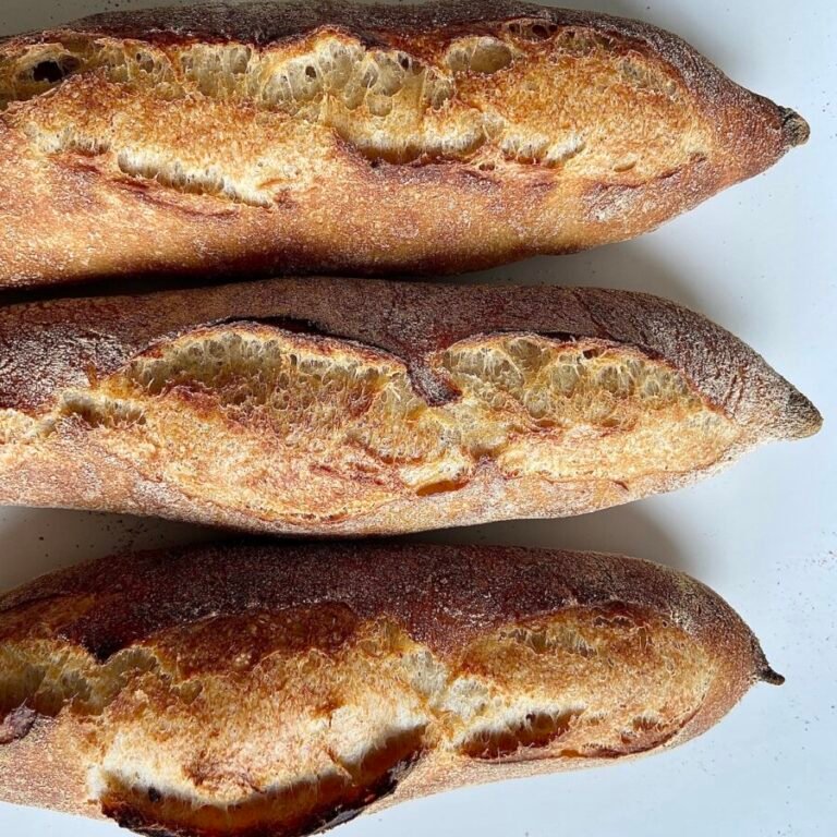 No Knead Baguette