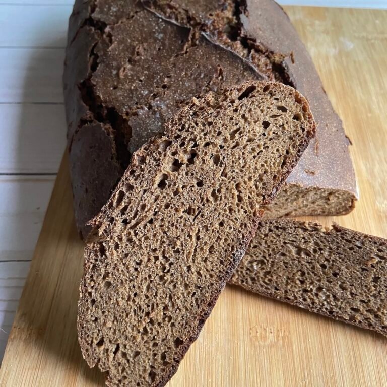 Malted Rye Sourdough Bread