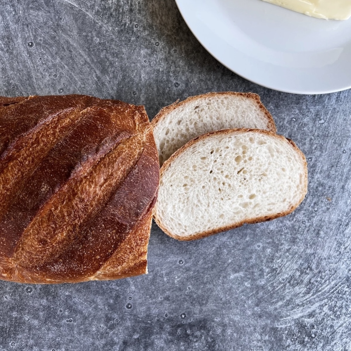 Baton Bread with Sourdough