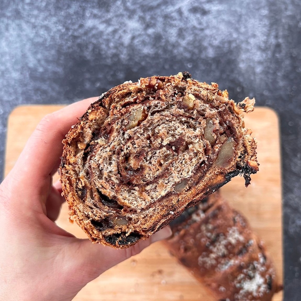 Cinnamon Walnut Raisin Bread