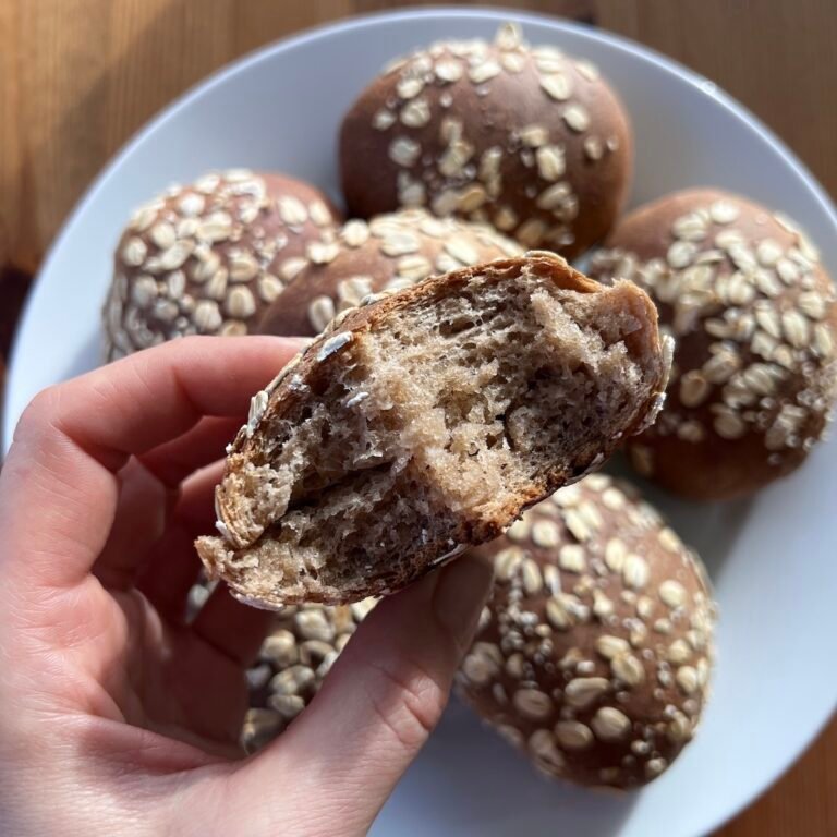 Dark and Soft Restaurant Style Rolls