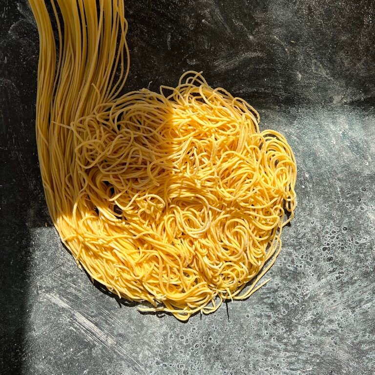 Homemade Pasta with Sourdough Discard