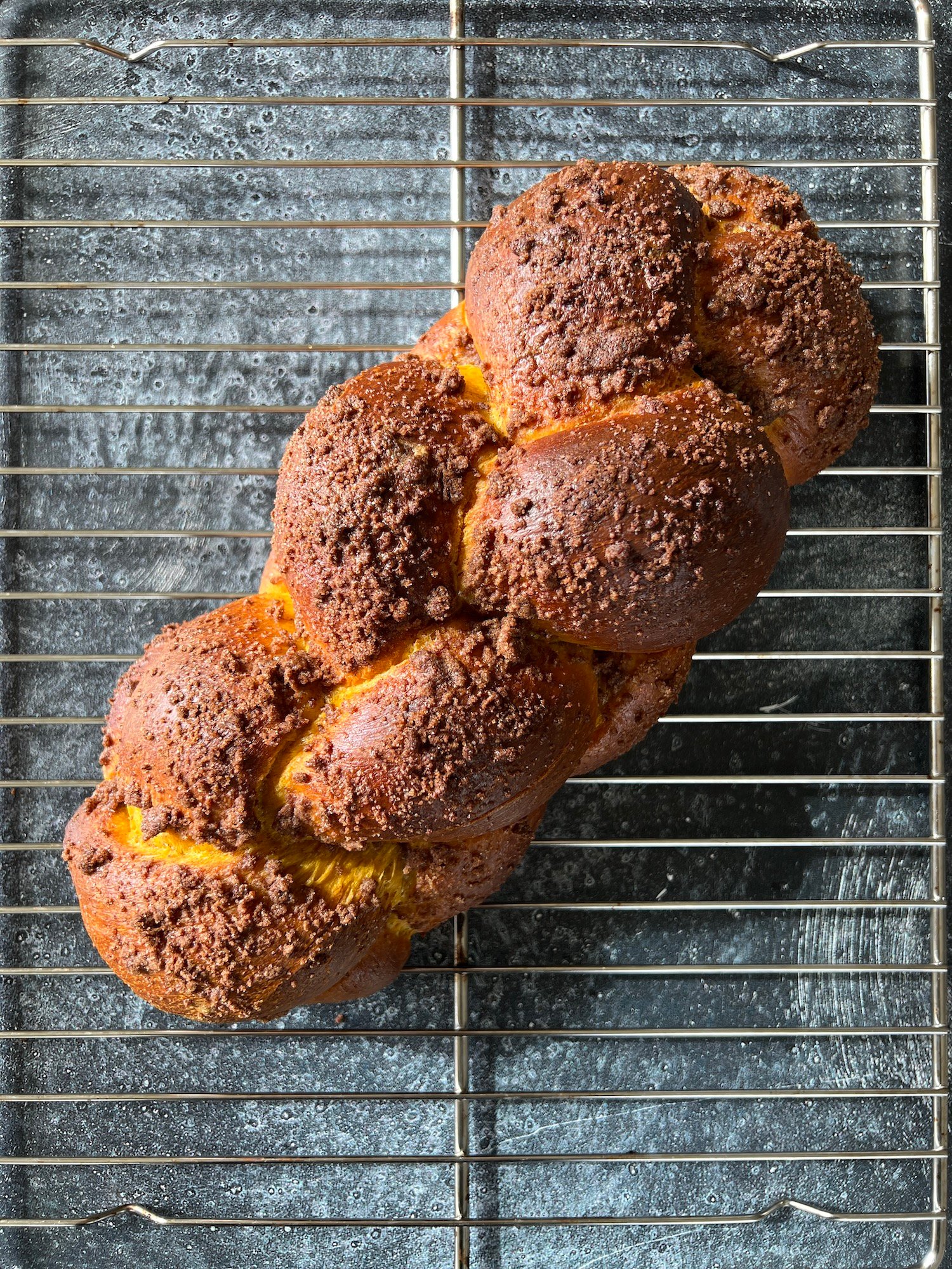 Pumpkin Spice Challah