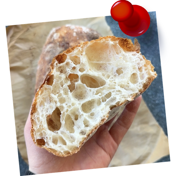 How to make Pan de Cristal with sourdough starter