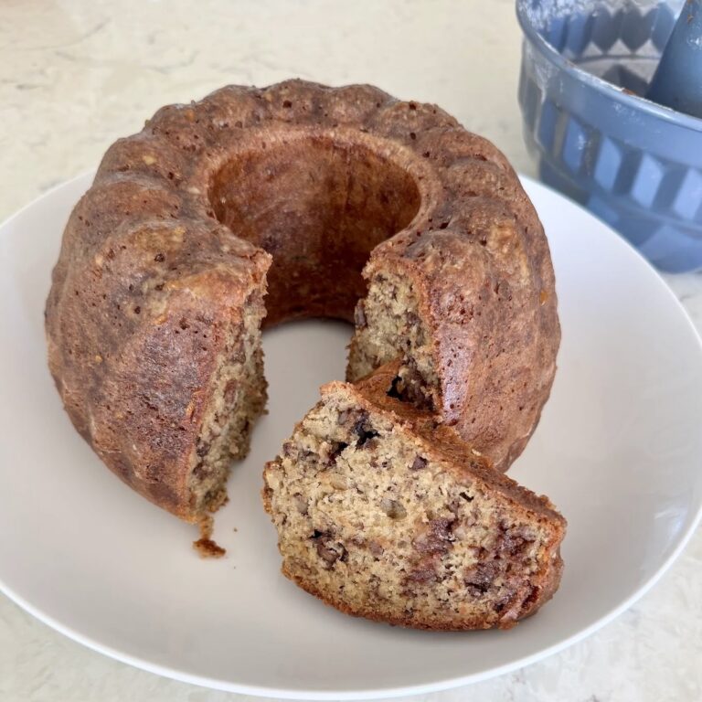 Banana Bread with Sourdough Discard