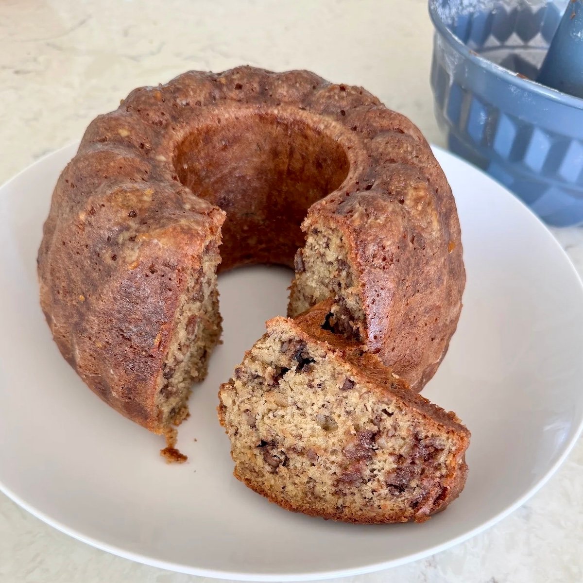 Banana Bread with Sourdough Discard