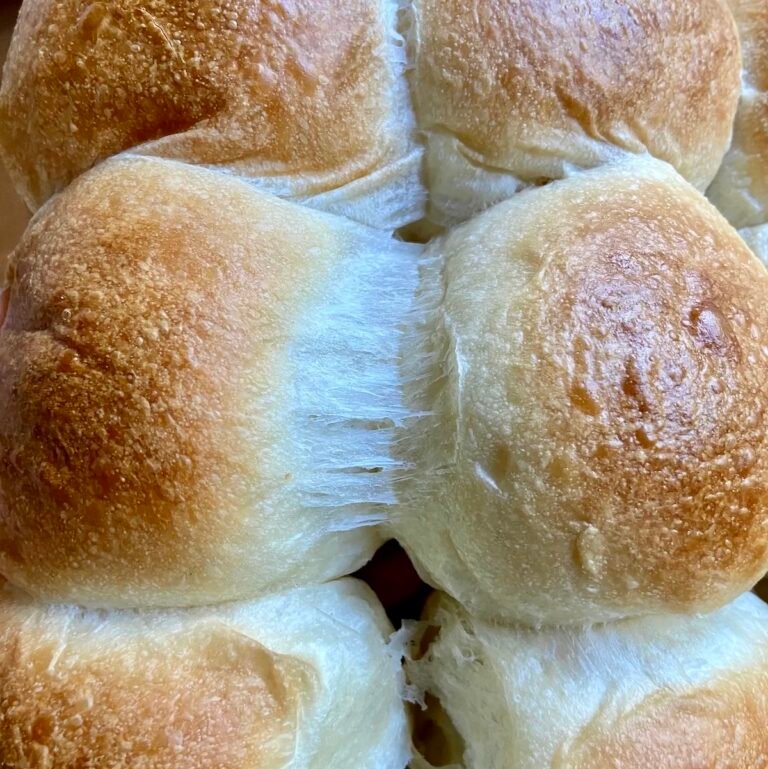 Sweet Milk Sourdough Rolls