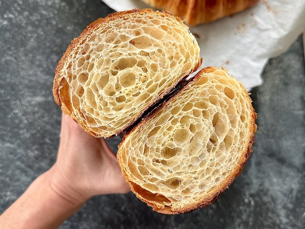 Croissant honeycomb